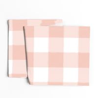 Large Blush Pink Buffalo Check Gingham