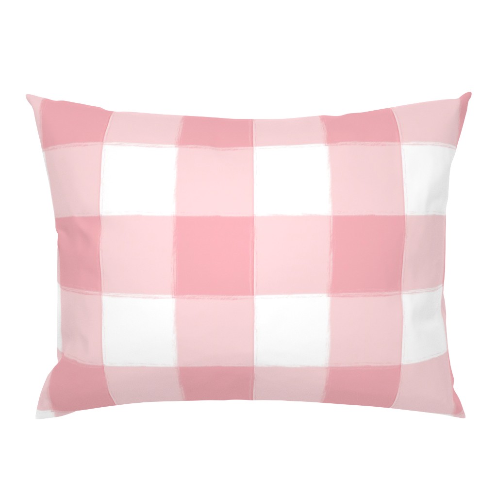 Large Perfect Pink Buffalo Check Plaid