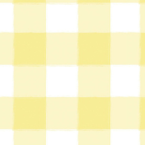 Large Yellow Buffalo Check Gingham