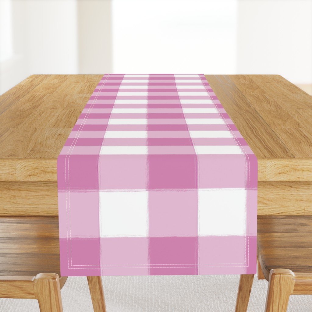 Large Lilac Buffalo Check Gingham