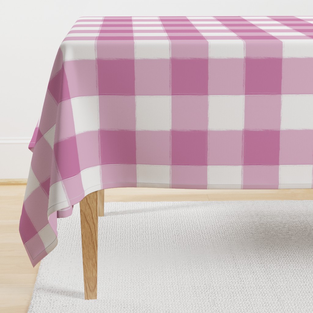 Large Lilac Buffalo Check Gingham