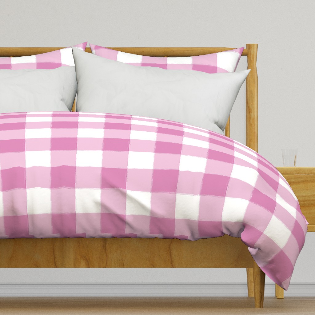 Large Lilac Buffalo Check Gingham