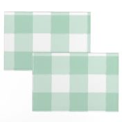 Large Mint Buffalo Check Gingham