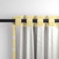 Yellow Ikat Moroccan Flower