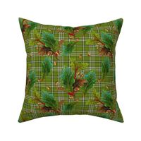 Kinlock Forest Tartan in bracken green