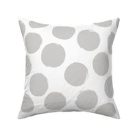 Polka Dots big – grey