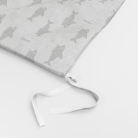 Cool gray geometric baby shark australian theme fish illustration in scandinavian gender neutral colors for kids