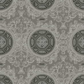 Rococo Damask 6c