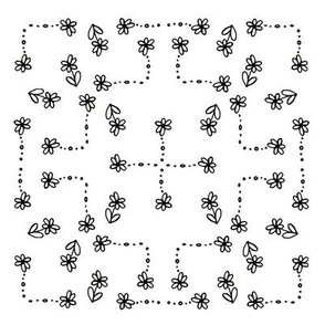 Daisy Chain Quilt Block