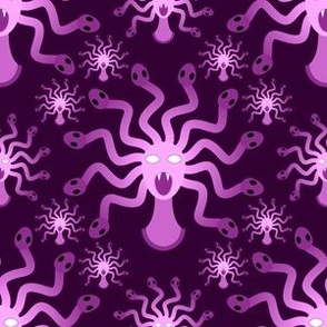 04449719 : medusa head 4 : magenta