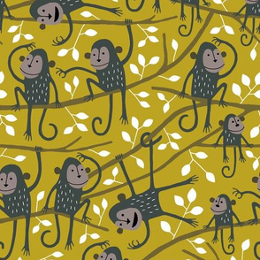 Monkey jungle tree mustard