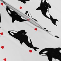 Killer Whales + Hearts