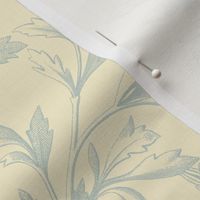 Floral Damask ~ Beurre Blanc