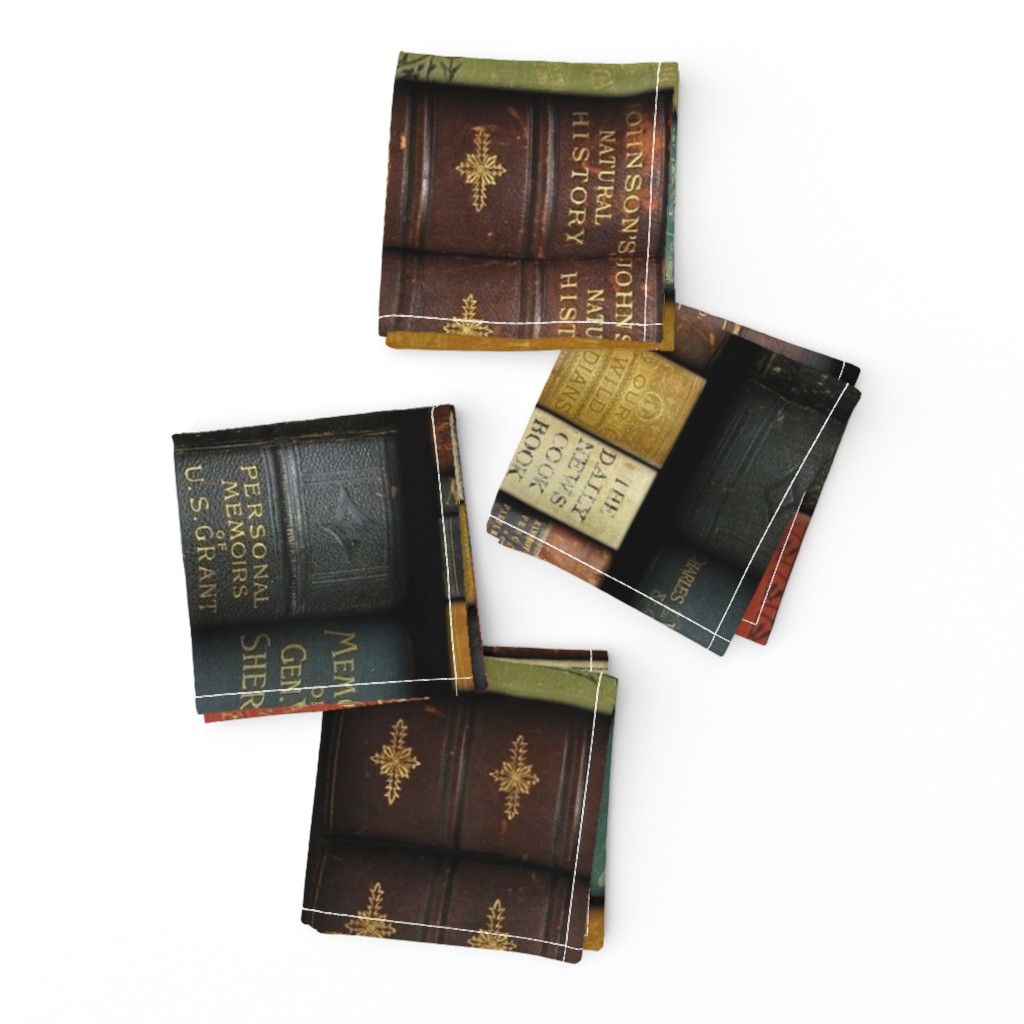 Monsieur Fancypantaloons' Instant Library ~ Two Sizes ~ Border Print