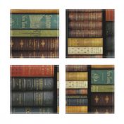 Monsieur Fancypantaloons' Instant Library ~ Two Sizes ~ Border Print