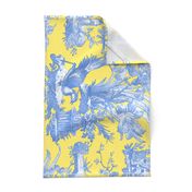 Chinoiserie Toile ~ Provence ~ Border ~ Retreat on Citron Presse'