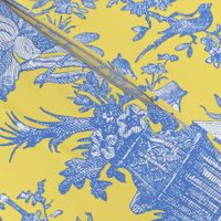 Chinoiserie Toile ~ Provence ~ Border ~ Retreat on Citron Presse'