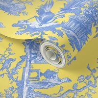 Chinoiserie Toile ~ Provence ~ Border ~ Retreat on Citron Presse'