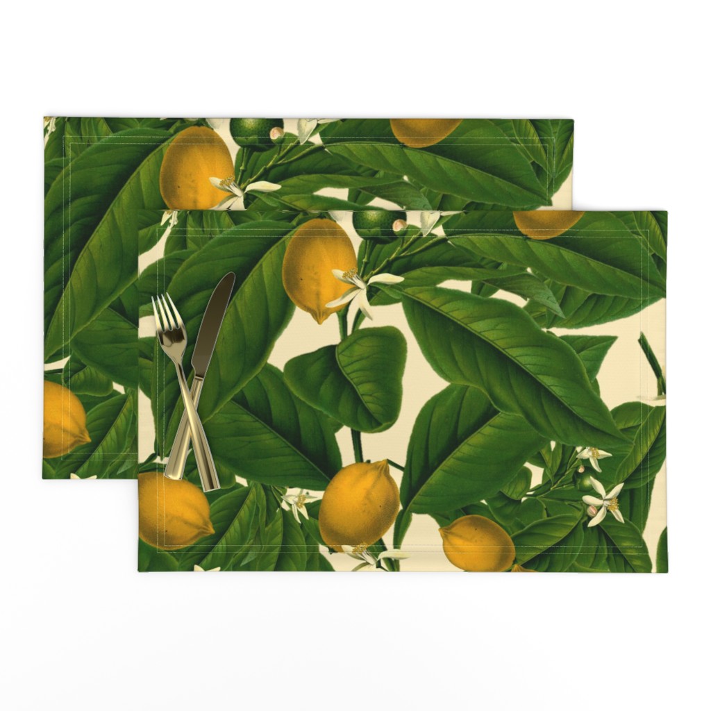 Lemon Botanical ~ Trianon Cream