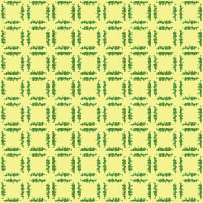 Grassy Checker - Light Yellow