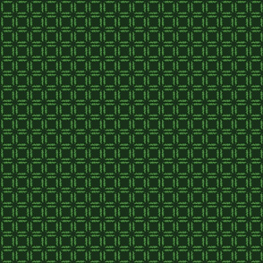 Grassy Checker - Dark Green