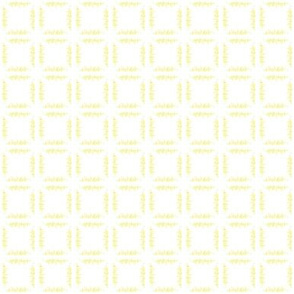 Grassy Checker - White Light Yellow
