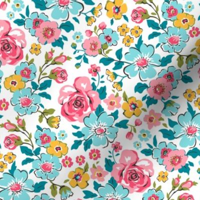 Ditsy Flowers Floral