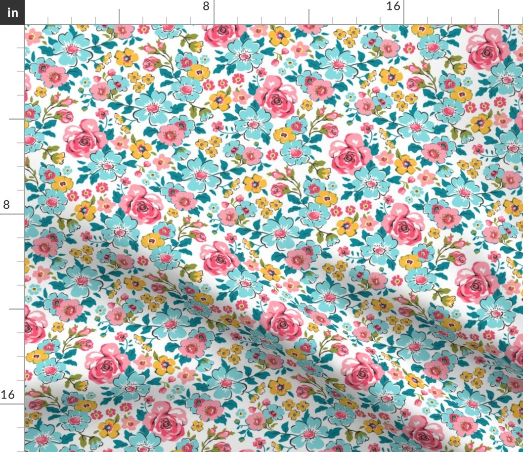 Ditsy Flowers Floral