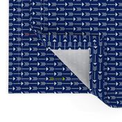 Tiny Arrows Navy