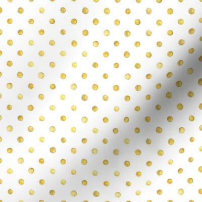 Gold Polka Dot