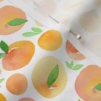 Watercolor Peaches