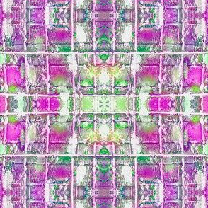 grid   pink  and  purple