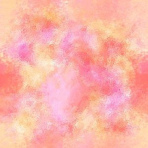 watercolor pink orange blender