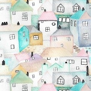 Pastel Cottages