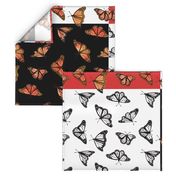 Pastel Monarch butterfly 4 in 1