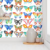 Watercolour Butterflies