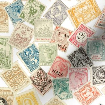 Late 19th Century Stamps 