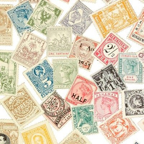 Late 19th Century Stamps 
