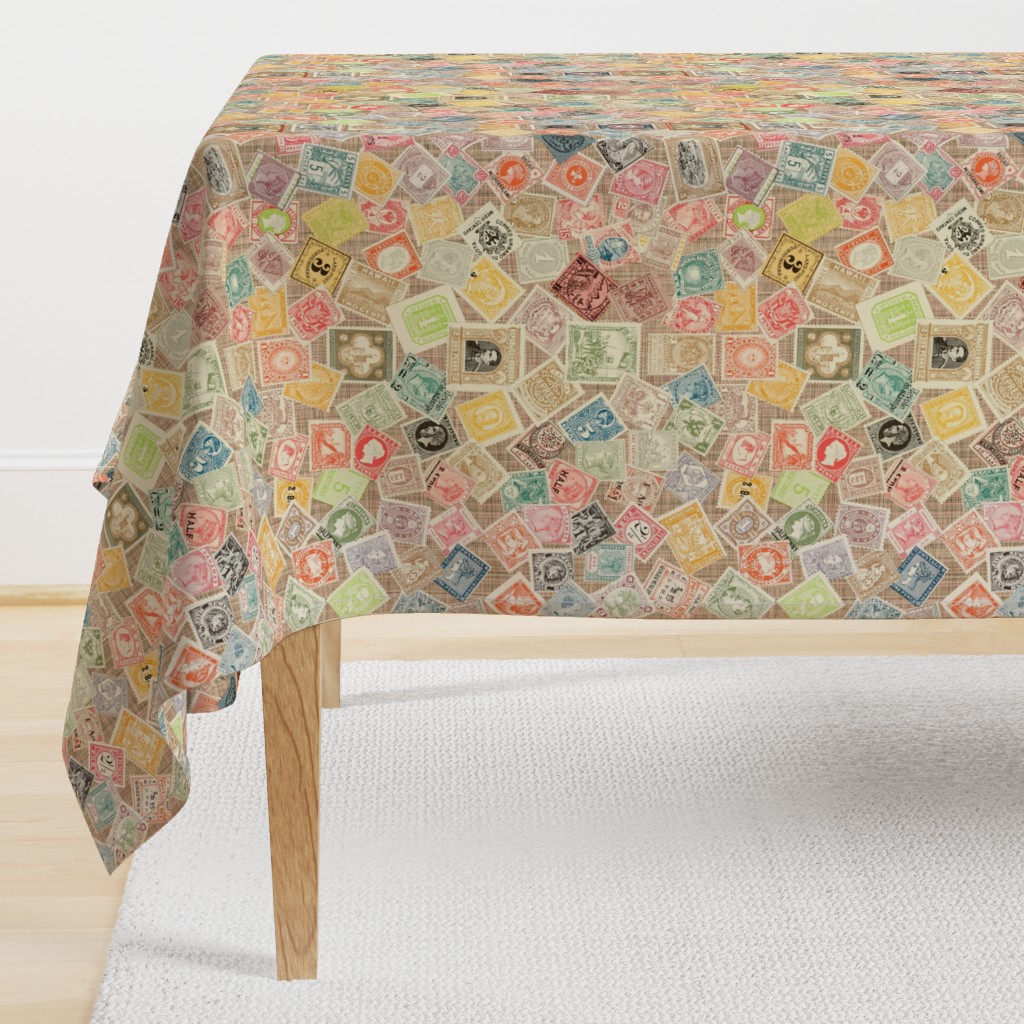 Late 19th Century Stamps ~ Persephone Linen Luxe 