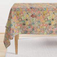 Late 19th Century Stamps ~ Persephone Linen Luxe 