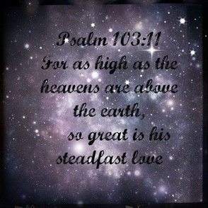 Galaxy - Psalm 103:11