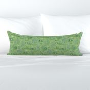 Green Reverse Greyhound Toile 