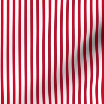 smaller Popcorn stripe, Christmascolors red