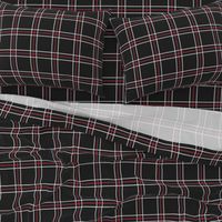 [Traditional Style] Persona 5 Shujin High School Uniform Plaid (Black/Red/White)