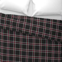 [Traditional Style] Persona 5 Shujin High School Uniform Plaid (Black/Red/White)