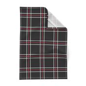 [Traditional Style] Persona 5 Shujin High School Uniform Plaid (Black/Red/White)