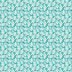 Jungle Fleck in Turquoise