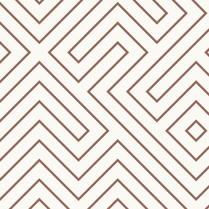 tribal_maze_copper_on_cream