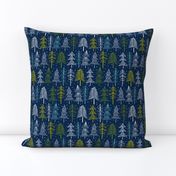 Oh' Christmas Tree - Navy Blue Regular Scale