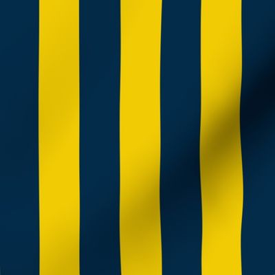 Navy and Yellow stripe